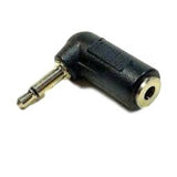 3.5mm Mono Plug to 3.5mm Stereo Jack, Right Angle