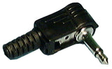 3.5mm Phone Plug, Mono, Right Angle, Inline - We-Supply