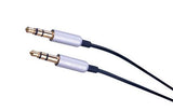 3.5mm Slim Stereo Male Plug to Male Plug, 1' - We-Supply