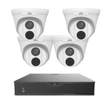 Turret IP Camera Kit, 4MP, 4 Channel, SKU: EK-S31P4T44T1