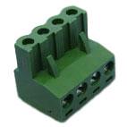 4 Pole Horizontal Female DePluggable Terminal Block - We-Supply