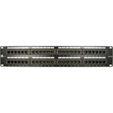 48 Port Cat 5E Patch Panel, 19" Rackmount - We-Supply