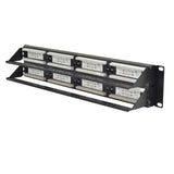 48 Port Cat 5E Patch Panel, Rack Mount - We-Supply