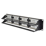 48 Port Cat 6 Patch Panel, Rack Mount - We-Supply