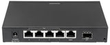 5 Port POE Gigabit Switch + 1 SFP - We-Supply