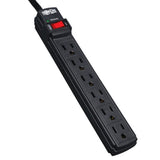 6 Outlet Strip Surge Suppressor, 6' Cord - We-Supply
