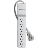 6 Outlet Surge Protector Strip, Rotating Plug 8' cord - We-Supply