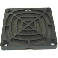 60mm Finger Guard Fan Grill, Plastic with Filter - We-Supply