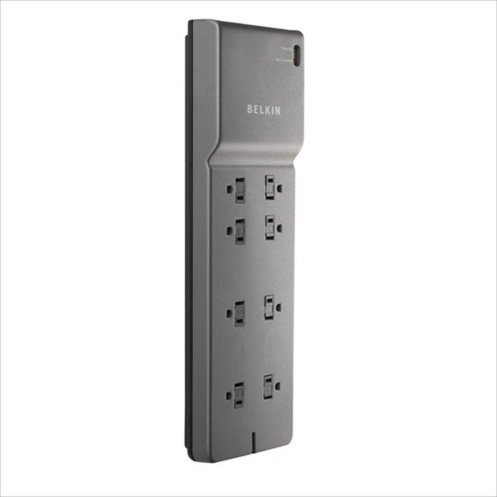 8-Outlet Commercial Surge Protector 8' Cord - We-Supply