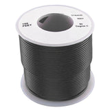 Black 18 Gauge Stranded Wire, 100' Spool