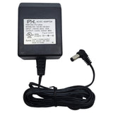 AC Adaptor: 12VDC 500mA, 2.1x5.5mm