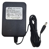 AC Adaptor: 24VDC 600mA, 2.1x5.5mm