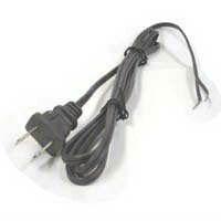 AC Black Cord #18AWG 2 Conductor, 9 ft - We-Supply