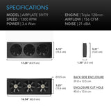 Airplate T9 Home Theater Cooling System - We-Supply