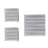 Aluminum Heatsink, 3pk, Thermal Adhesive - We-Supply