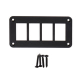 Aluminum Rocker Switch Panel, 4 Port - We-Supply