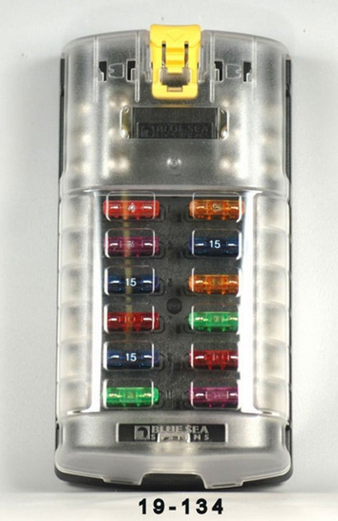 ATC Type Fuse Block W/Cover 12 Position - We-Supply