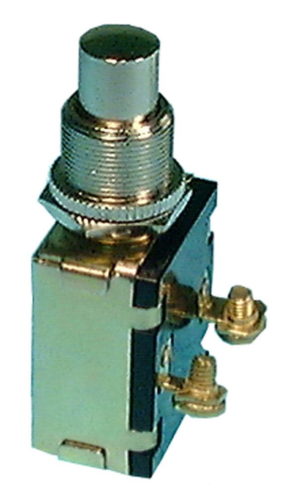 Automotive Push Button Switch, Off/Momentary On, 15A-12VDC – We-Supply
