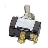 Bat Handle Toggle Switch (Momentary On)/Off SPST 20A-125V Screw Lug