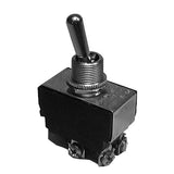 Bat Handle Toggle Switch (On)/Off/(On) SPDT 20A-125V .250