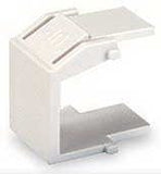 Blank Insert for Keystone Faceplate, White