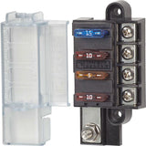 Blue Sea ST Blade Compact Fuse Block - 4 Circuits