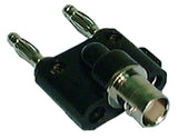BNC Female to Dual Banana Adaptor - We-Supply