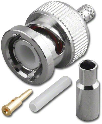 BNC Male Crimp Type For RG174/316 - We-Supply