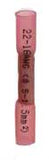 Butt Connector, Red 22-16 AWG, Adhesive Heat Shrink, 100 pack - We-Supply