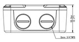 Camera Bracket: Junction Box - We-Supply