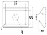 Camera Bracket: Pole Mount Adapter for PTZ - We-Supply