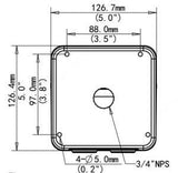 Camera Bracket: Wall Arm & Junction Box - We-Supply