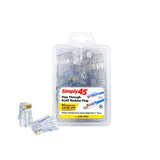 Cat5e Pass Through RJ45,50 pack - We-Supply