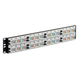 CAT5e Patch Panel with 48 Ports and 2 U - We-Supply