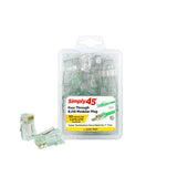 Cat6 Pass Through RJ45, 50 pack - We-Supply