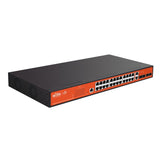 Cloud Network Switch, PoE, 24 Port, 370W - We-Supply