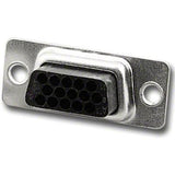 Computer D-Sub: Male Crimp Type 15 Pin High Density - We-Supply