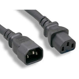 Computer Extension Cord, IEC Male to Female, 15 feet - We-Supply