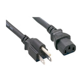 Computer Power Cord, IEC13 to L5-15P, Black, 25 foot