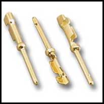 D-Sub Hi-Den Male Crimp Type Pin: 24-20awg 100 pack - We-Supply