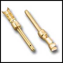 D-Sub Male Crimp Type Pin: 24-20awg 25 pack - We-Supply