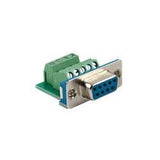 DB9 Female to Terminal Block, Panel Mount - We-Supply