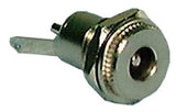 DC Jack, 2.5MM x 5.5MM, Panel Mount, Metal Housing