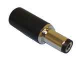 DC Plug, 2.5MM x 5.5MM, Inline, Plastic Housing - We-Supply