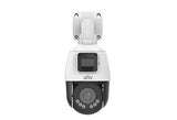 Dual Lens PTZ IP Camera, 2+2MP, 4X Zoom Lens - We-Supply