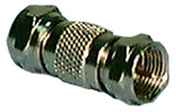 F Type Male to Male adaptor, 1 pack