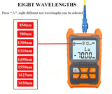 Fiber Optical Power Meter, 2mW, FC/ST/SC/RJ45 - We-Supply