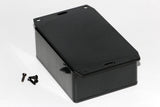 Flanged General Purpose Black Chassis Box, 3.2