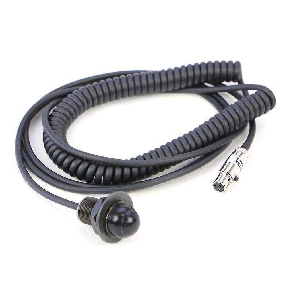 Hole Mount Steering Wheel Push to Talk Cable (PTT) with Coil Cord for Intercoms - We-Supply