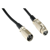 Instrument Cable: XLR Male to XLR Female, 3 ft - We-Supply